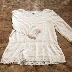 Peplum blouse